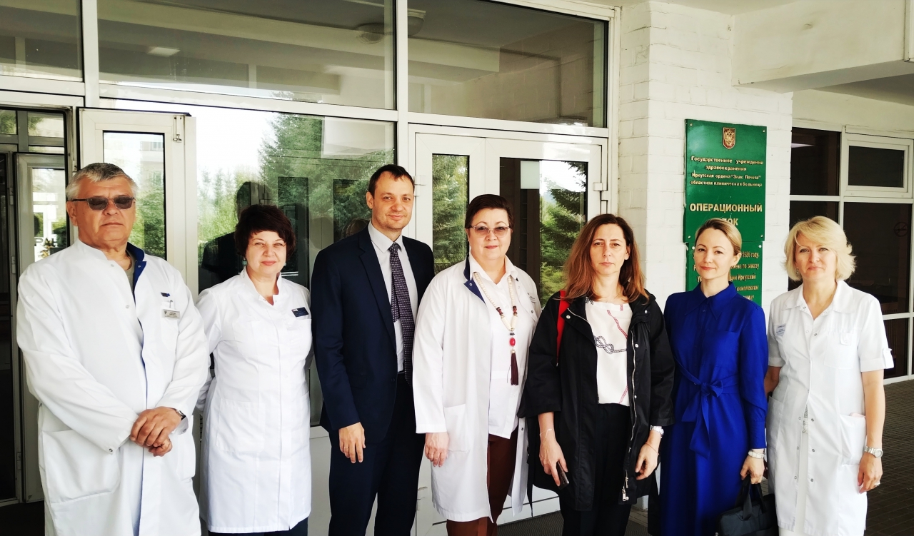 Working visit of employees of the Federal State Budgetary Institution "NMIC of Cardiology named after E.I. Chazov" of the Ministry of Health of the Russian Federation to the GBUZ IOKB